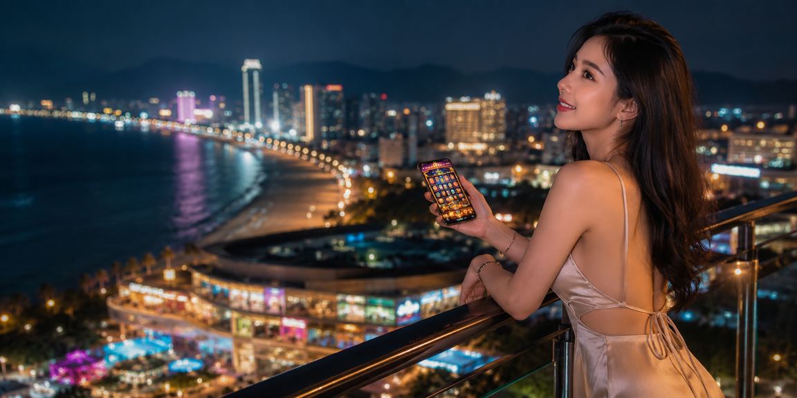 Người dùng Quy Nhơn chơi slot game trên ứng dụng soicaurongbachkim